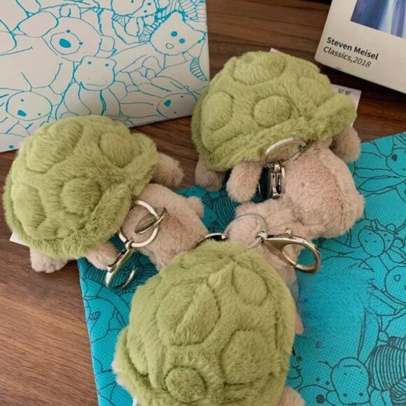 Jellycat Timmy Turtle Bag Charm Plush Cute Gift New with Tags - Picture 1 of 5